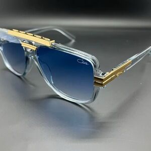 Cazal Blue and Gold Sunglasses